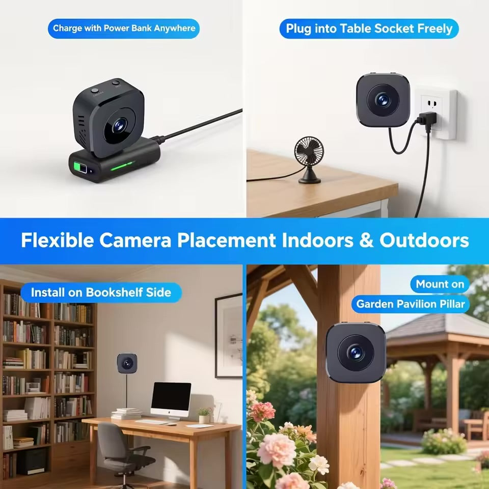 Secure Your Space with Ease Using Our Wireless Mini Camera
