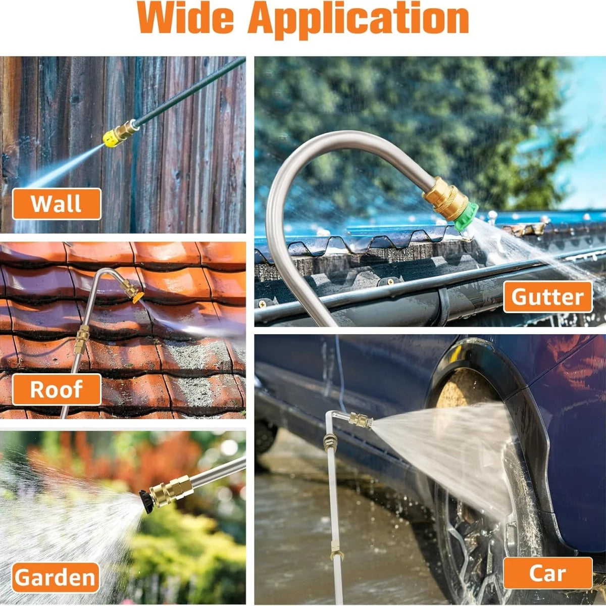 HydroForce™ MaxReach 4000 PSI – Baguette Télescopique