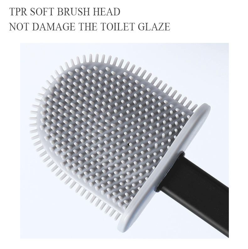 Elegant and hygienic silicone brush