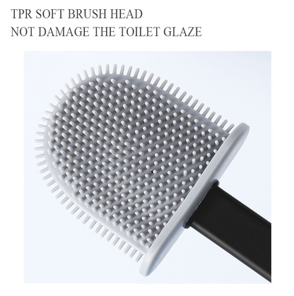 Elegant and hygienic silicone brush