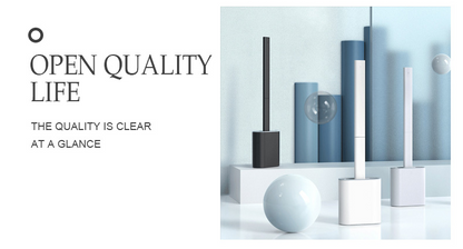 Elegant and hygienic silicone brush