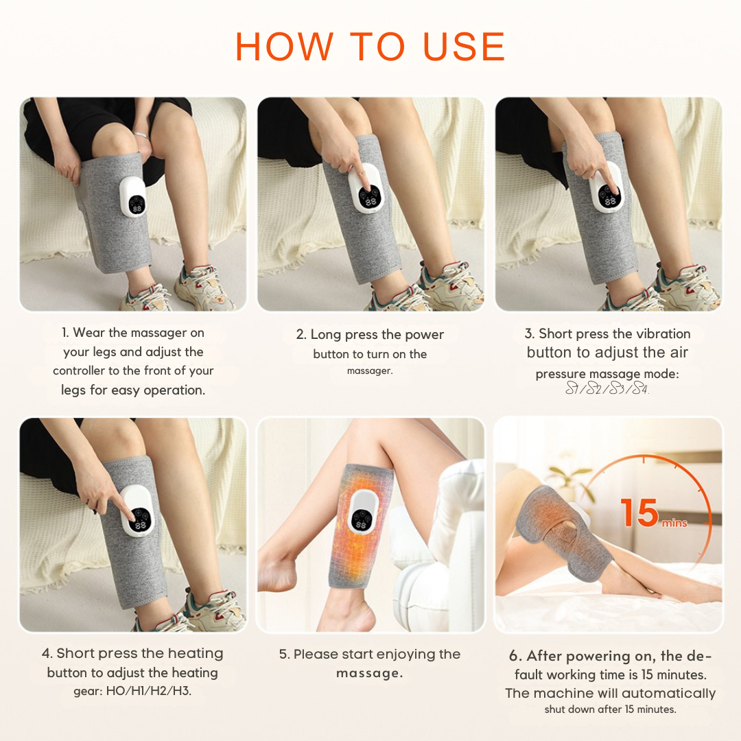 CalmiJambes™ - Gentle and Relaxing Massage