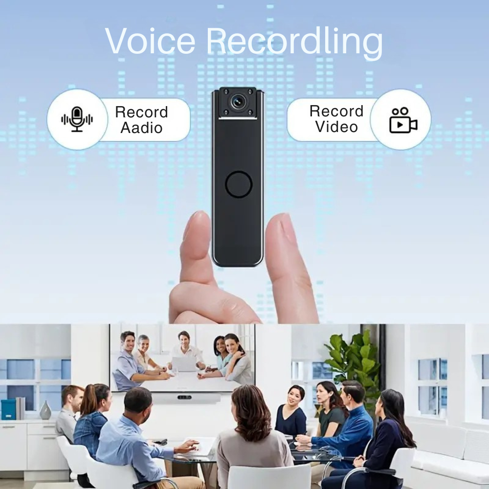 VisionPro™ – Ultra-Clear 1080P Mini Camera