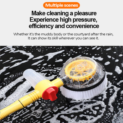 Professional rotating foam brush for car washing