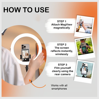 VlogCam™ – MagSafe Selfie Monitor