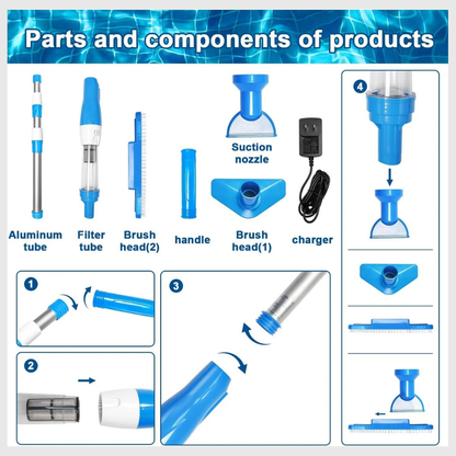 ClearWave™ Cordless Pool Vacuum