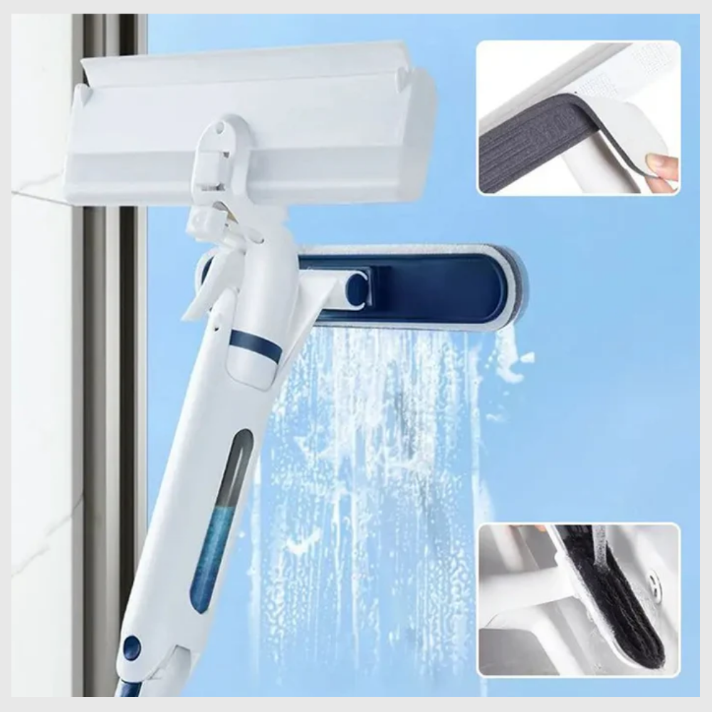 ClairVue™ – 3-in-1 Telescopic Window Cleaner