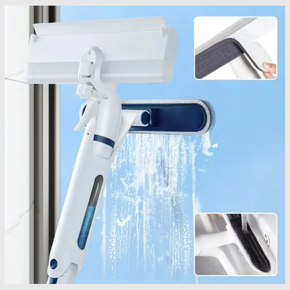 ClairVue™ – 3-in-1 Telescopic Window Cleaner