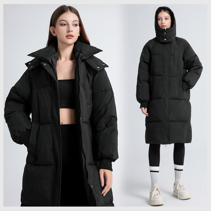 Nordica™ – Long Hooded Winter Coat