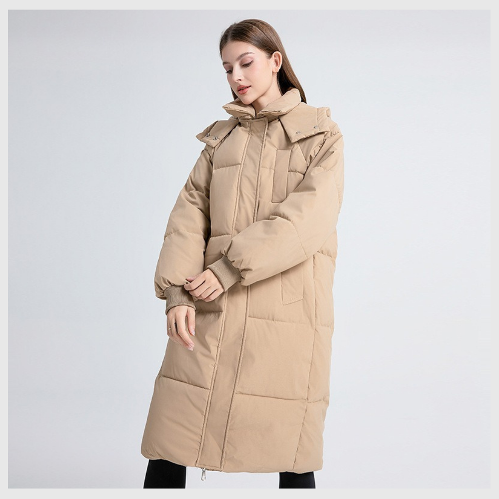 Nordica™ – Long Hooded Winter Coat