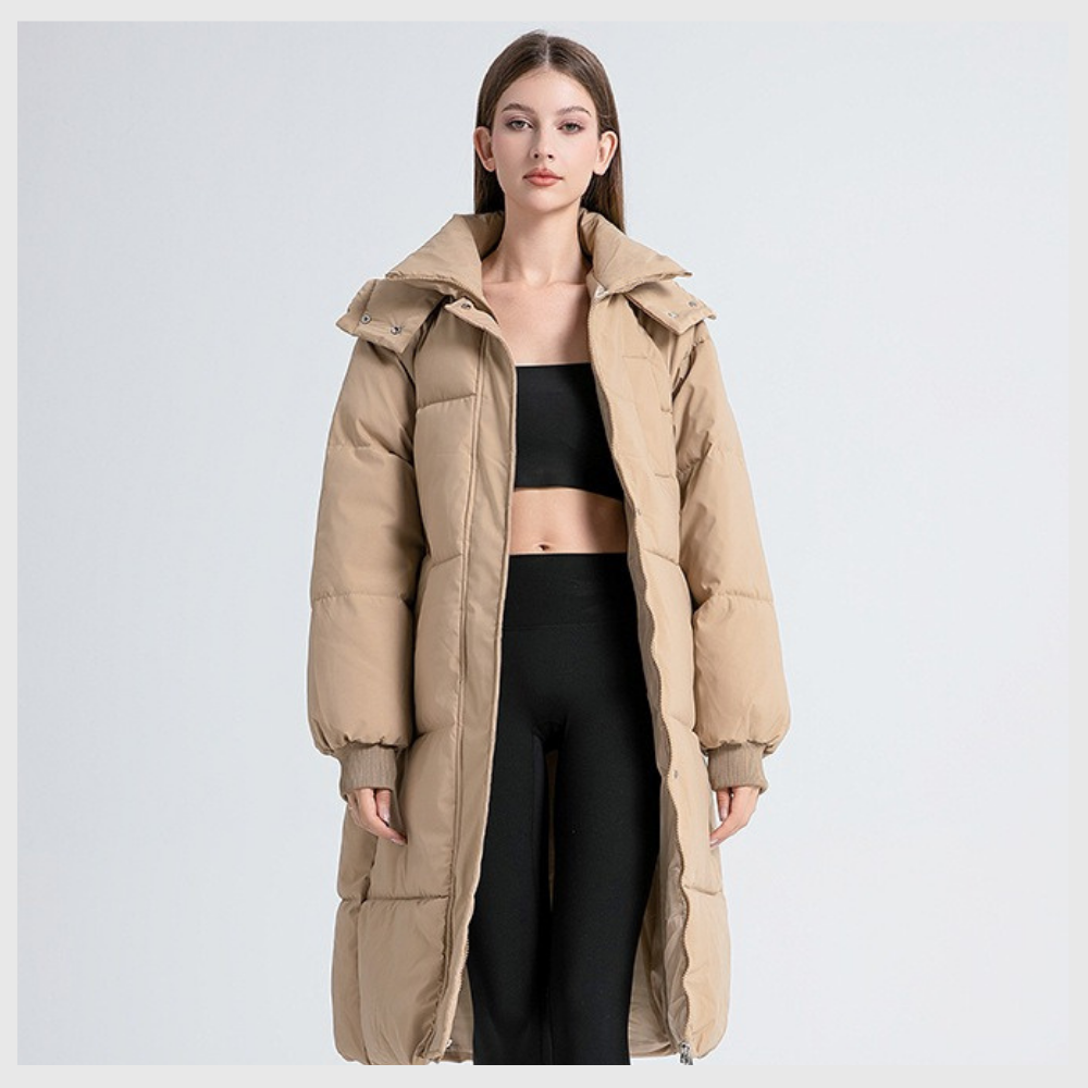 Nordica™ – Long Hooded Winter Coat