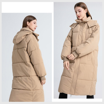 Nordica™ – Long Hooded Winter Coat