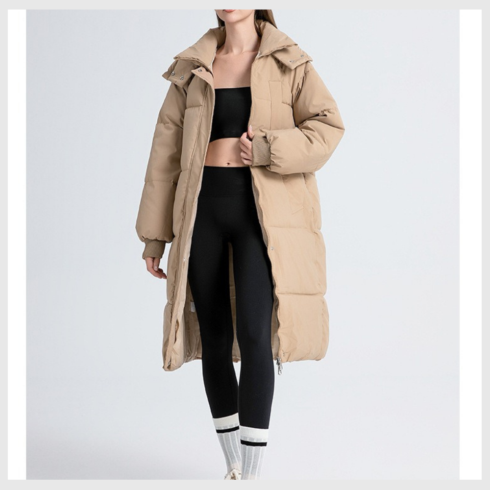 Nordica™ – Long Hooded Winter Coat