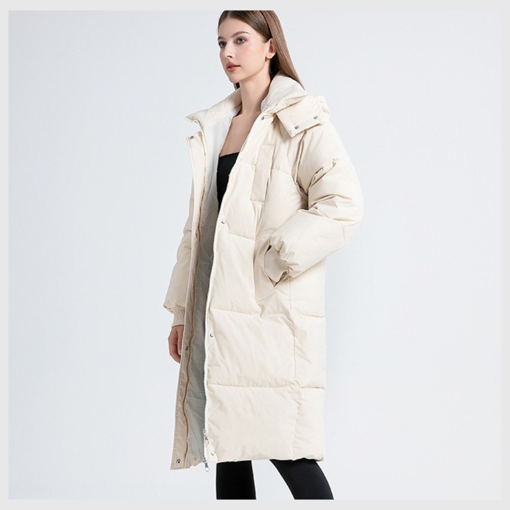Nordica™ – Long Hooded Winter Coat