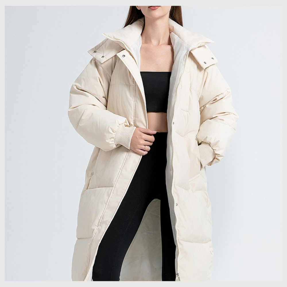 Nordica™ – Long Hooded Winter Coat