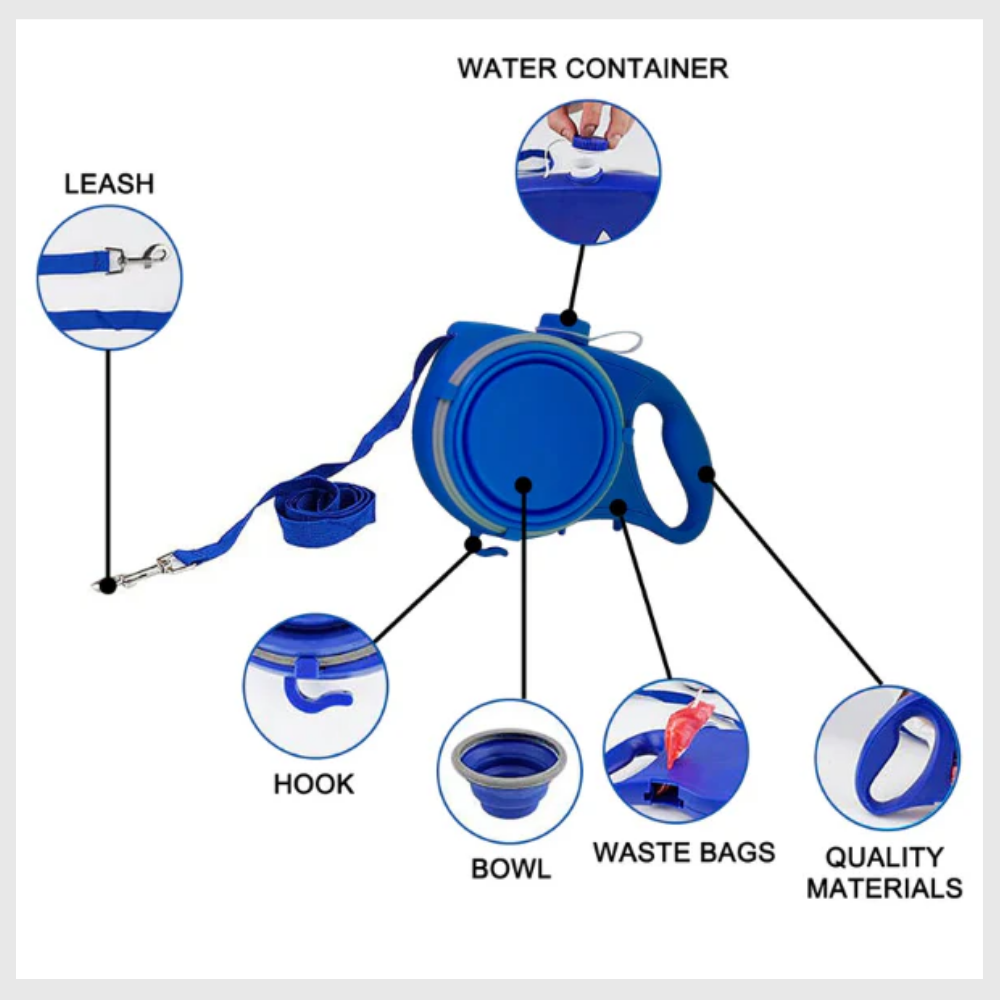 LeashPro™ – The Multifunctional Hydrating Dog Leash