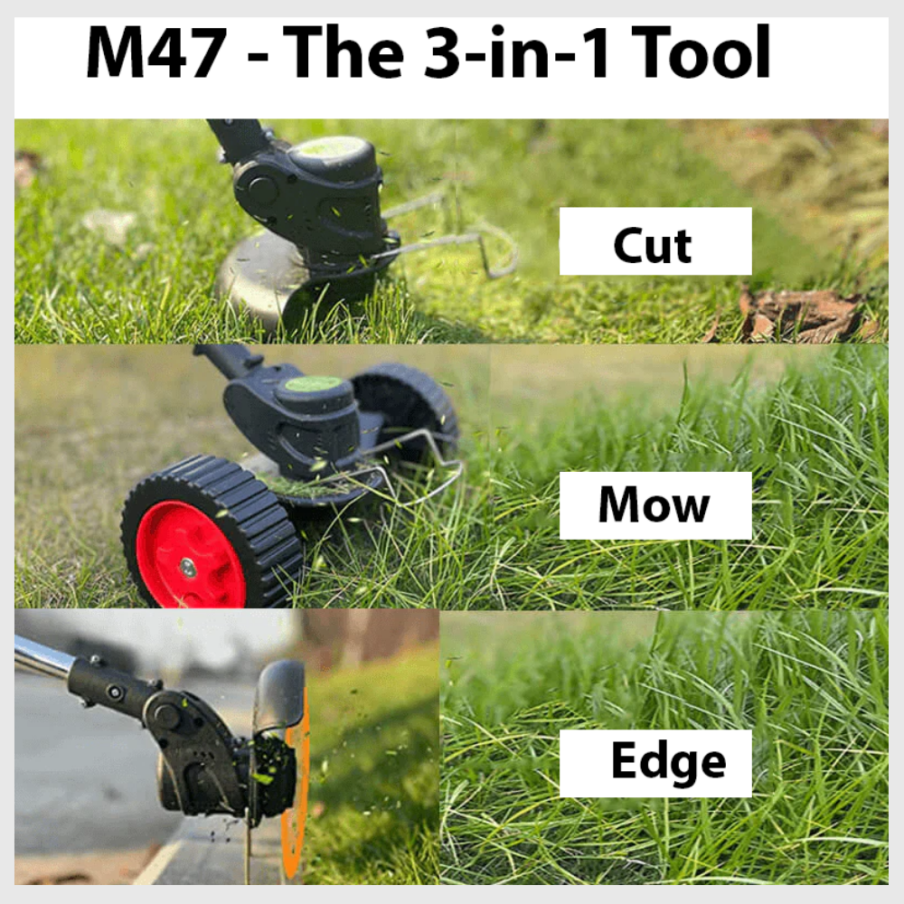 M47™ – 3-in-1 Trimmer, Complete Kit