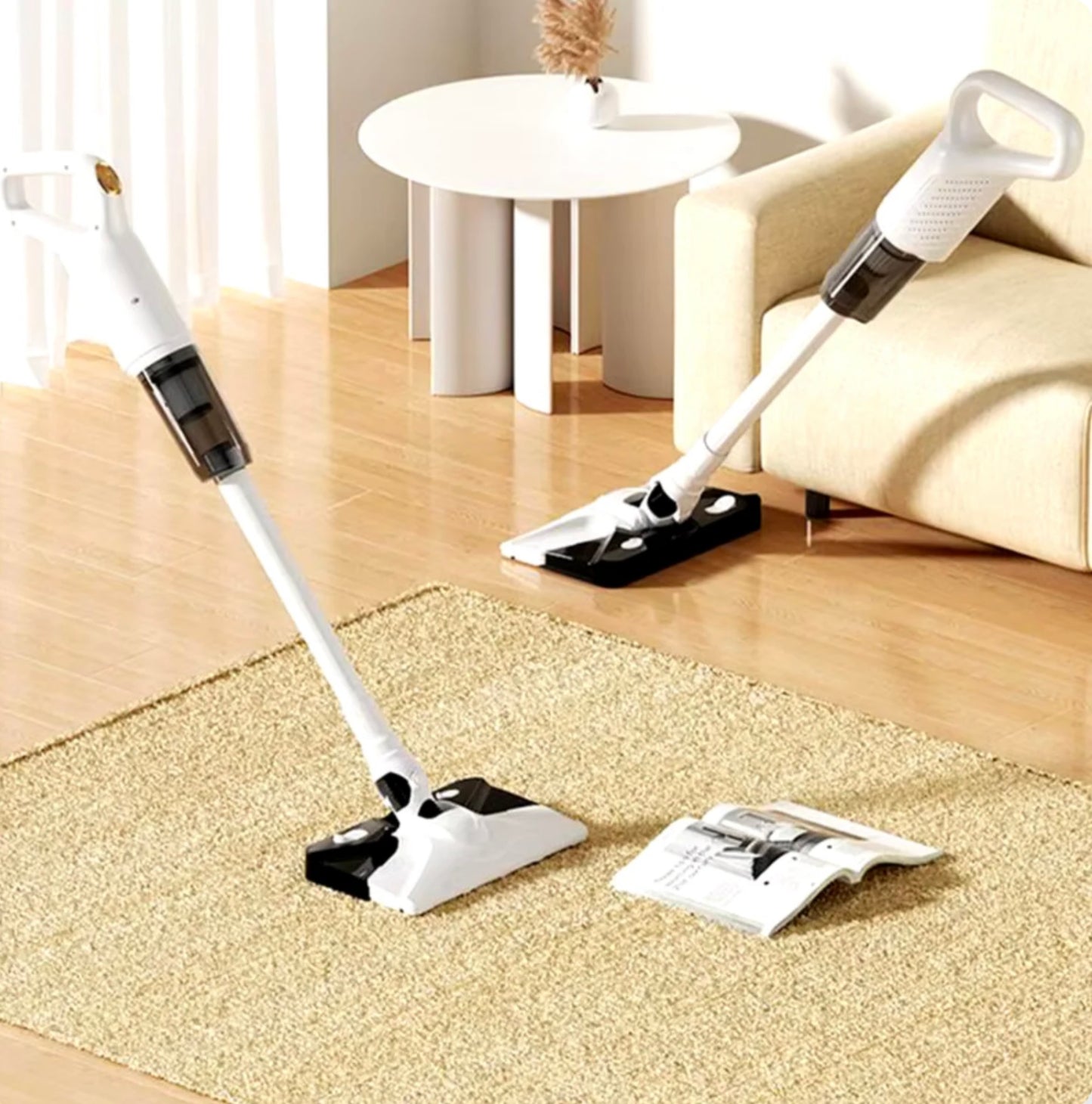2-in-1 Cordless Vacuum Cleaner and Steam Cleaning: Efficiency and Simplicity in Everyday Life