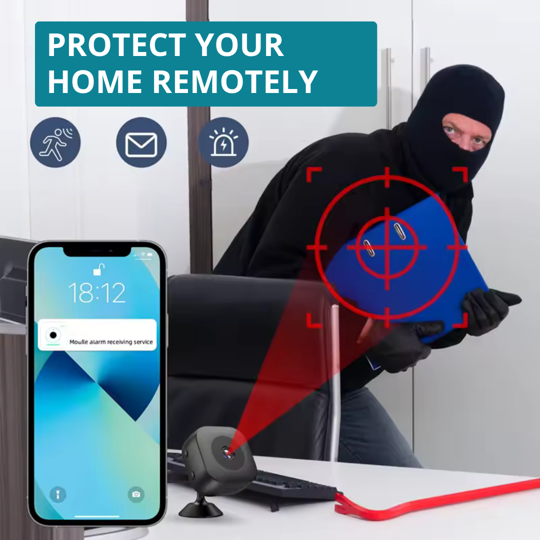 Secure Your Space with Ease Using Our Wireless Mini Camera