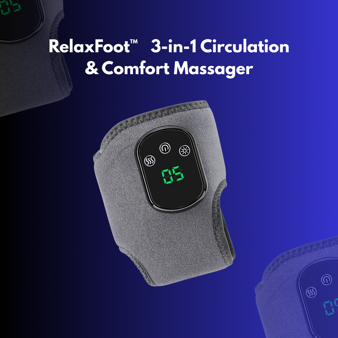 RelaxFoot™   3-in-1 Circulation & Comfort Massager