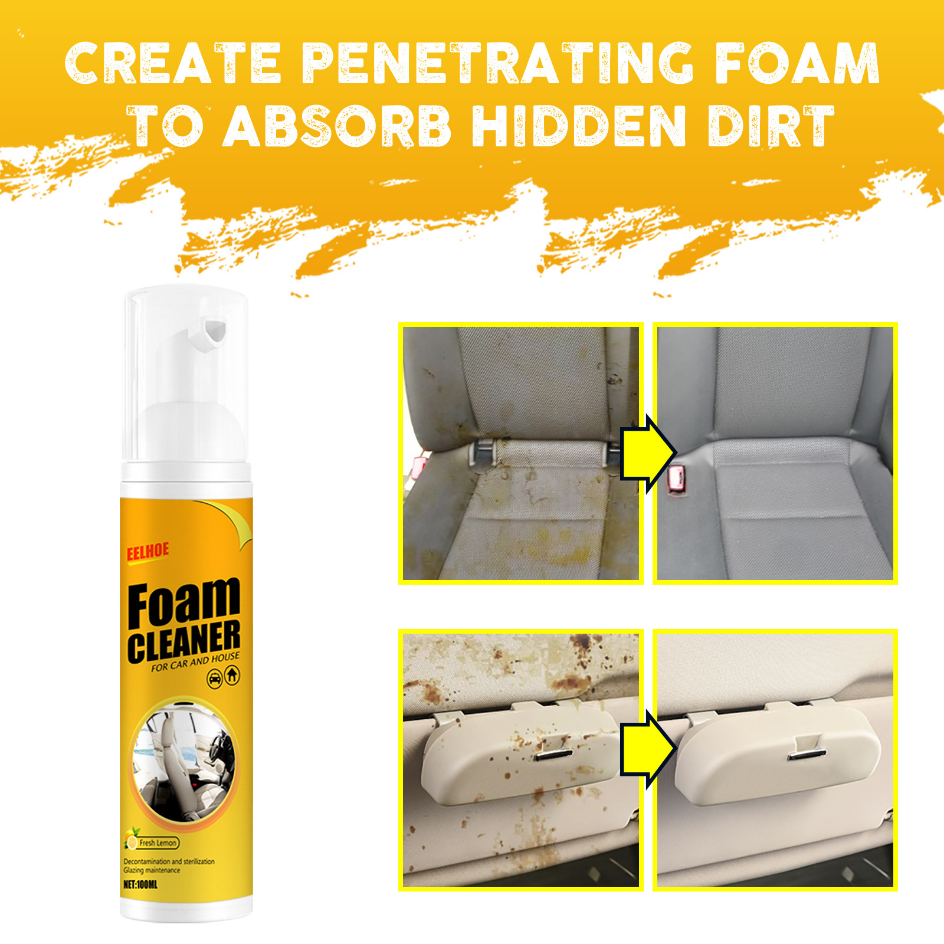 Multi-purpose foam cleaner