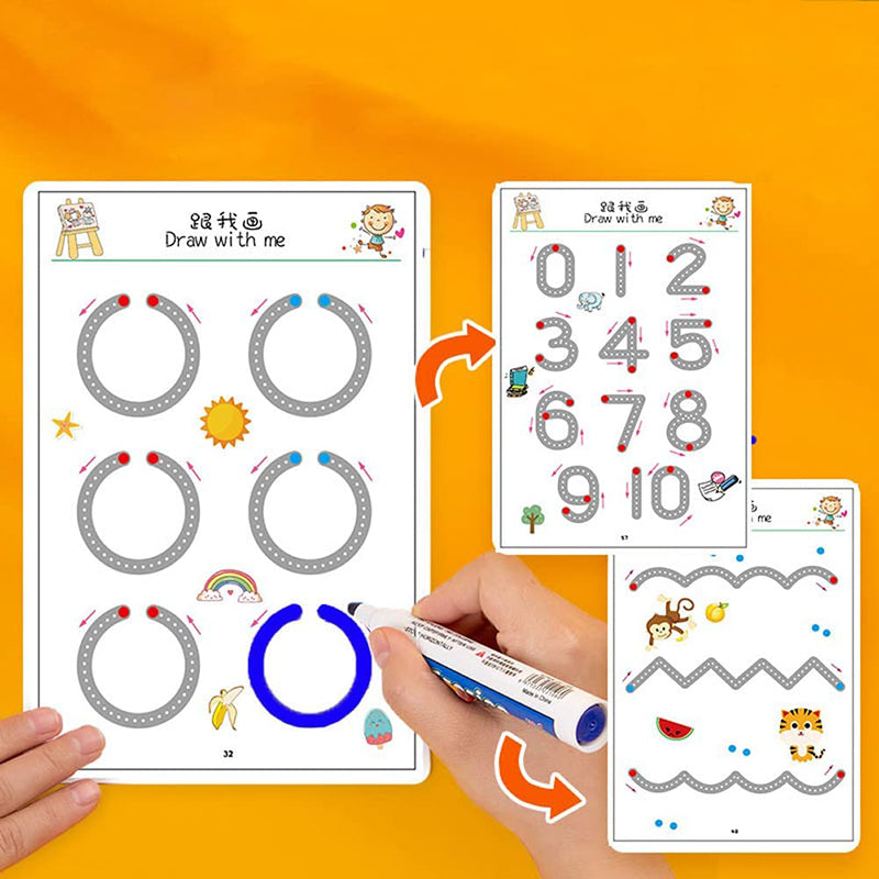 Magical Tracing Workbook Set for Kids