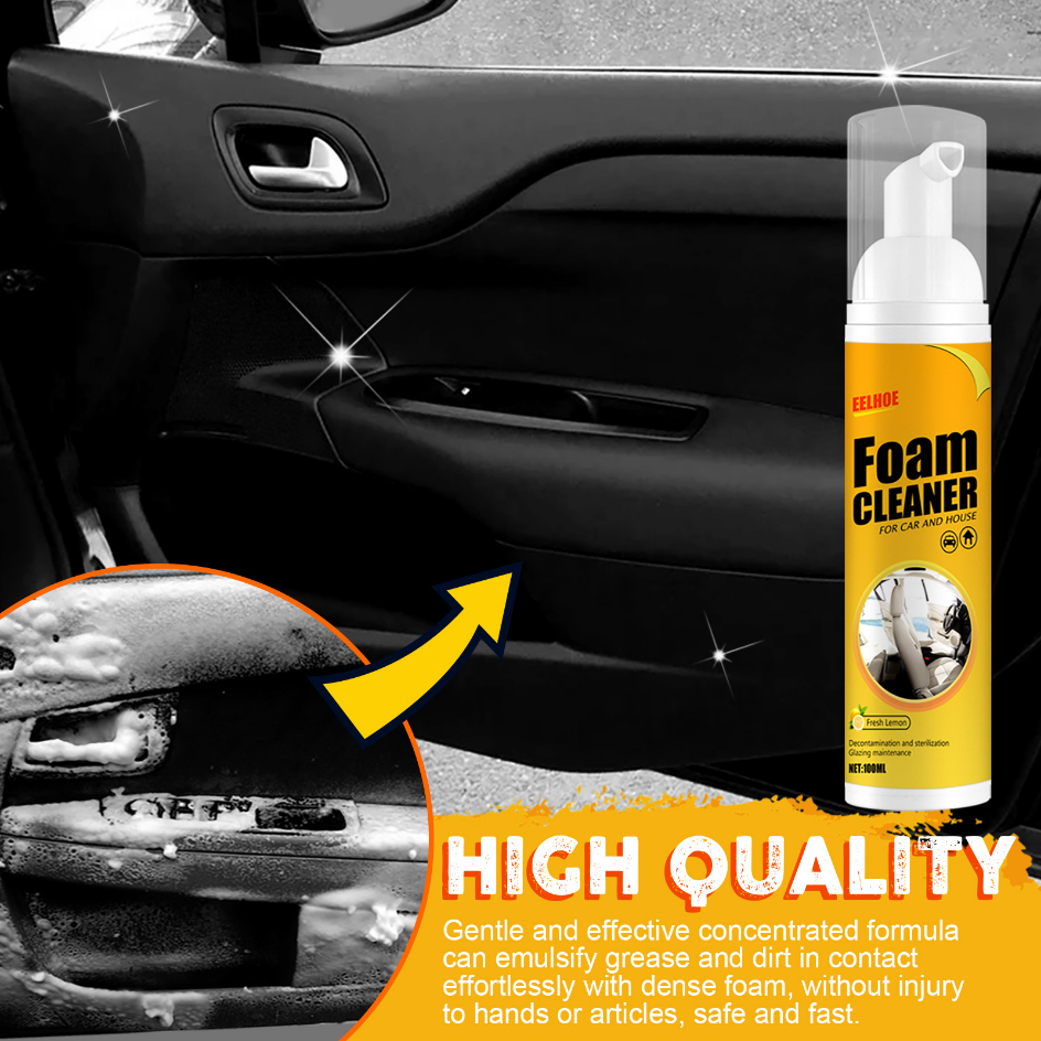 Multi-purpose foam cleaner