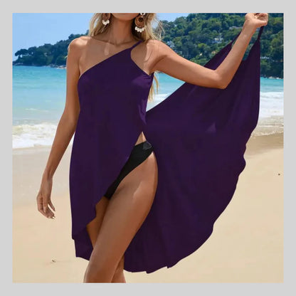 Off-Shoulder Beach Dress