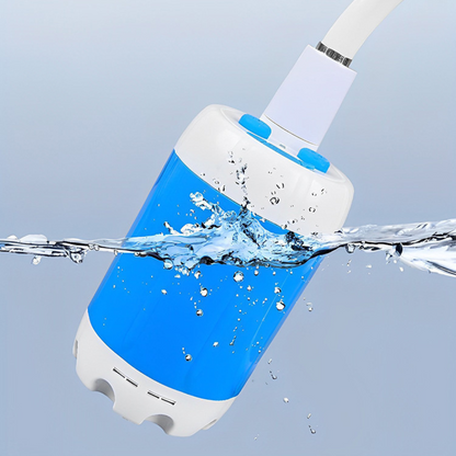 EcoShower™ – Compact Rechargeable Shower Pump