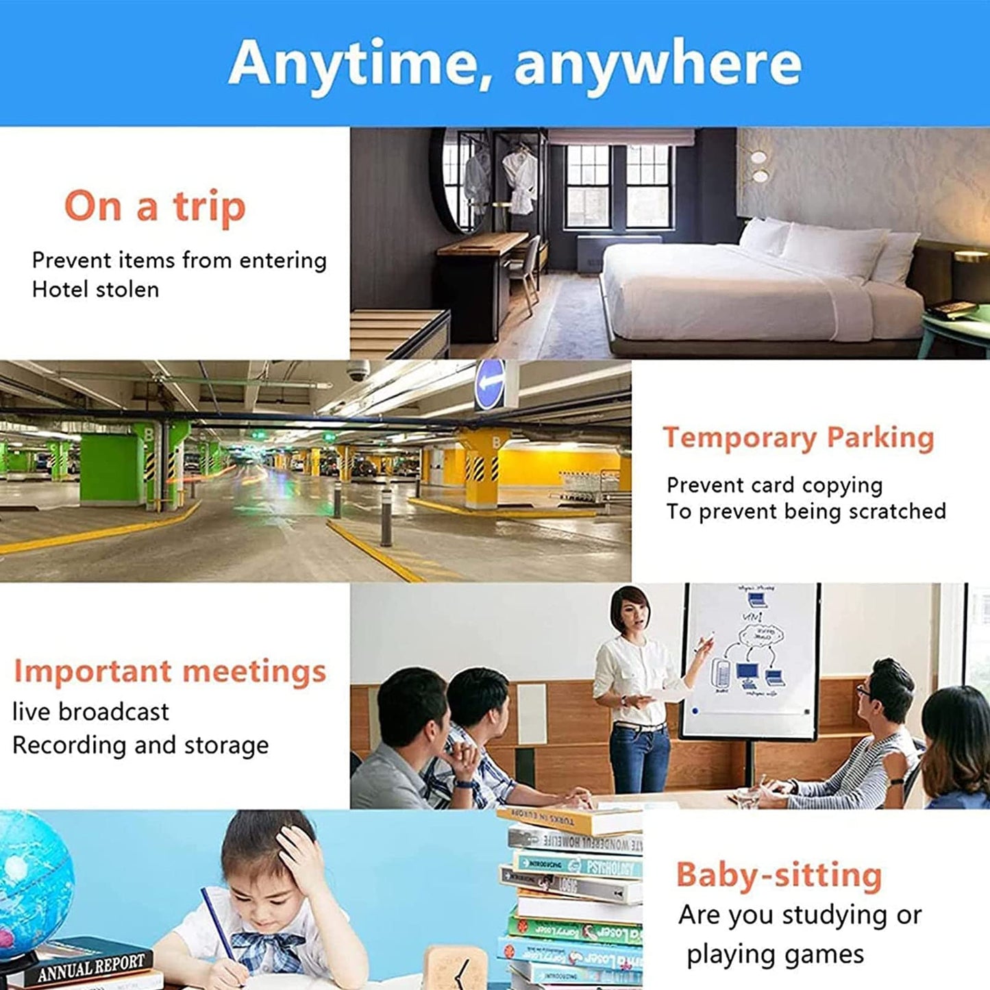 Mini HD Caméra WIFI 1080P