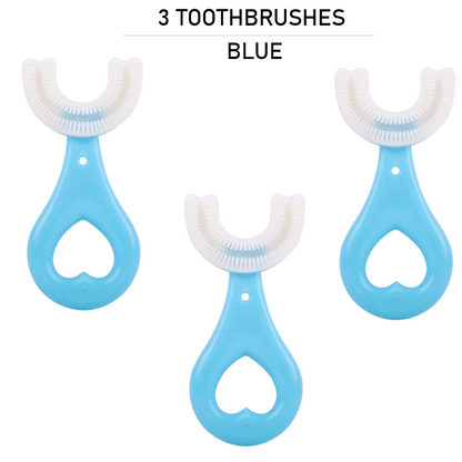 PACK OF 3 TOOTHBRUSHES FOR CHILDREN