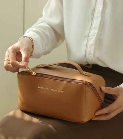 High-Capacity Portable Cosmetic Case