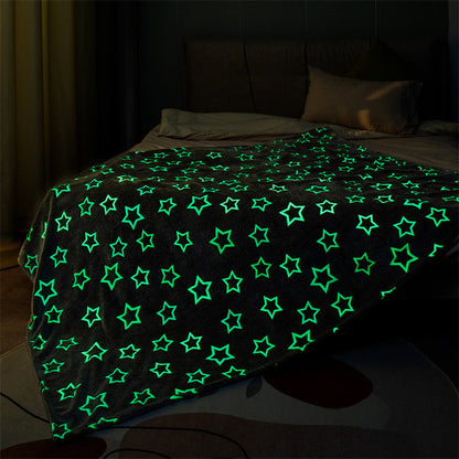 Glowing and snugly blanket for kids