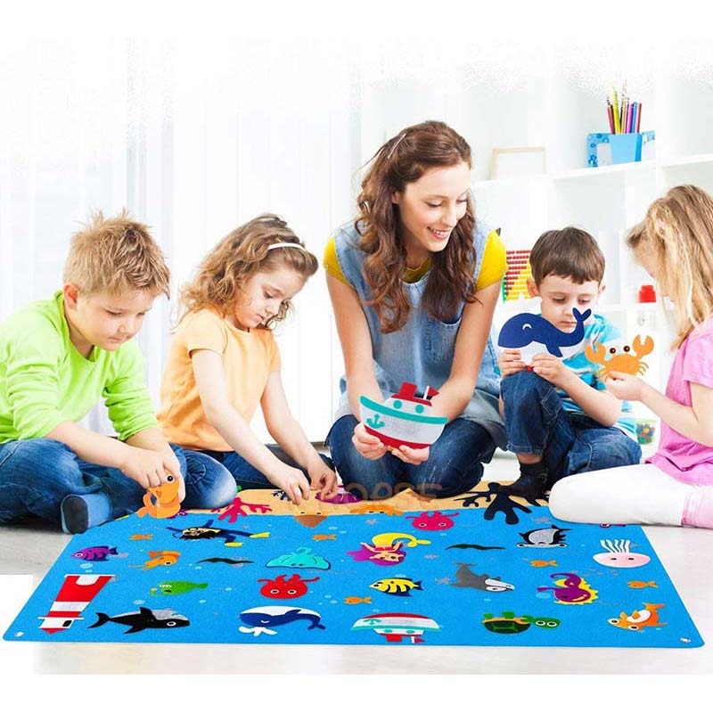 Felt Board For Teaching Children