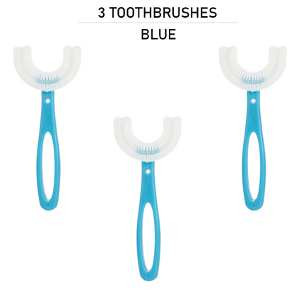 PACK OF 3 TOOTHBRUSHES FOR CHILDREN