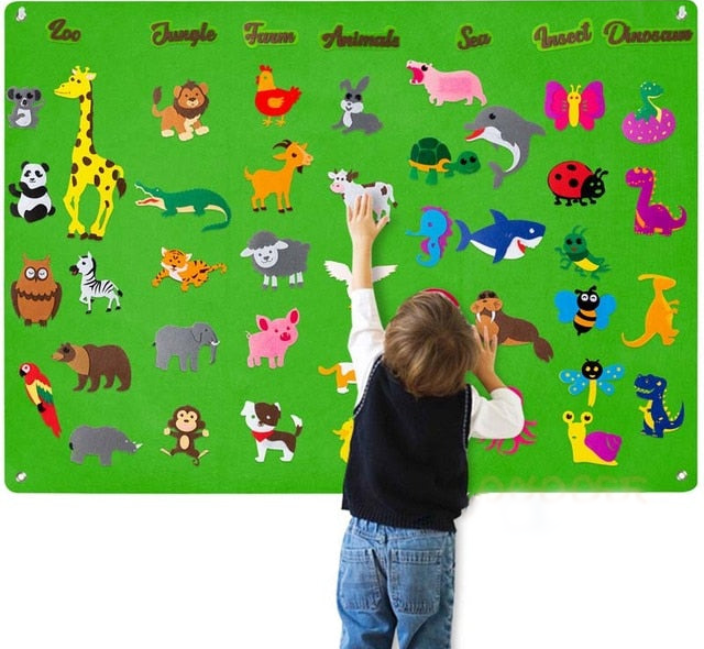 Felt Board For Teaching Children