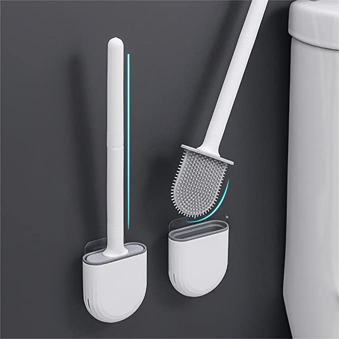 Elegant and hygienic silicone brush