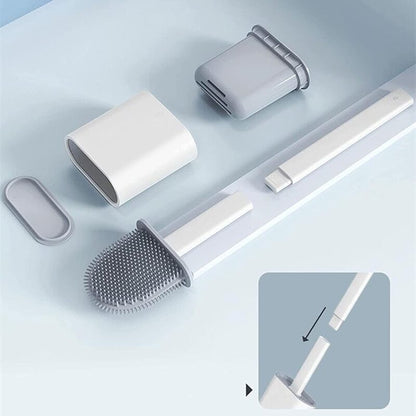 Elegant and hygienic silicone brush