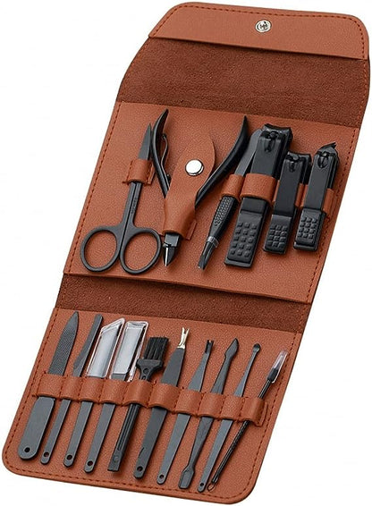 16-in-1 Manicure Set with Nail Clippers