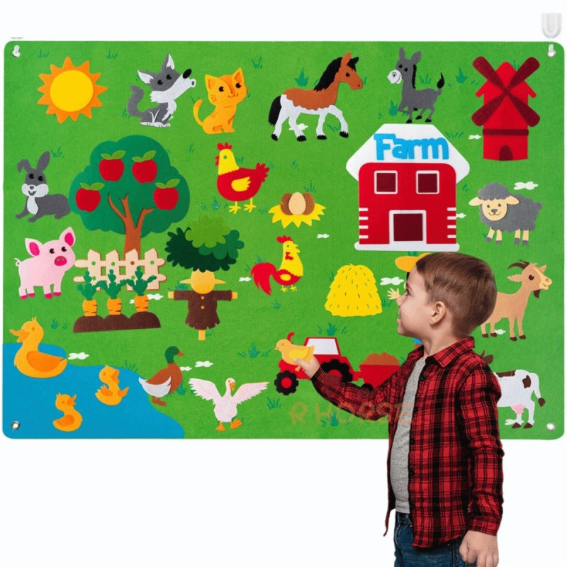 Felt Board For Teaching Children