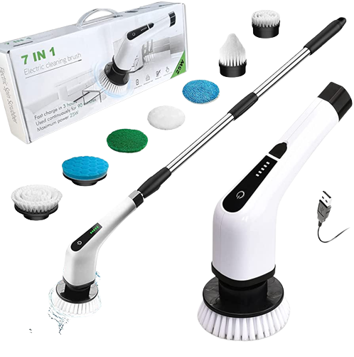 Electric Spin Scrubber - 7 in 1