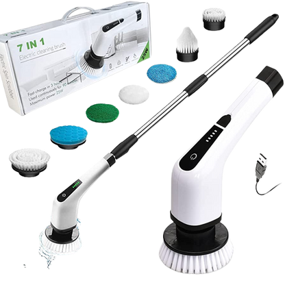 Electric Spin Scrubber - 7 in 1