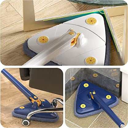 360° Rotatable Adjustable Triangular Cleaning Mop