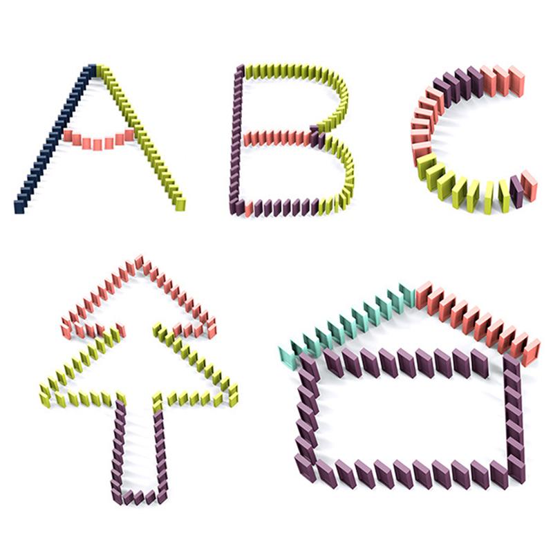 Kids Automatic Laying Domino Train