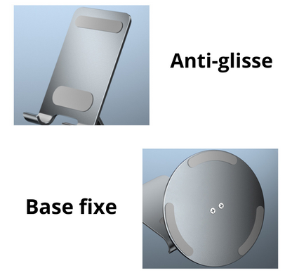 360° Rotating Mini Desk Phone Holder