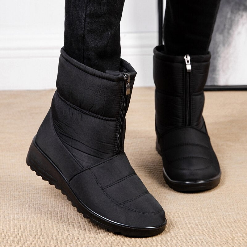 WATERPROOF PLUSH BOOTS FOR WOMEN