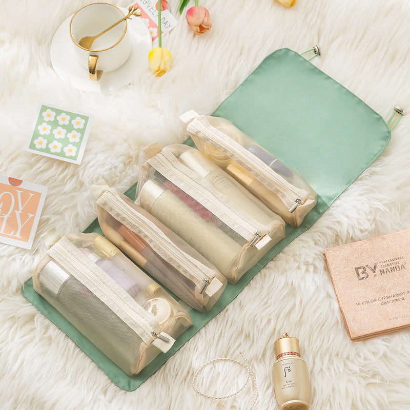 Portable makeup bag with detachable handles - New collection