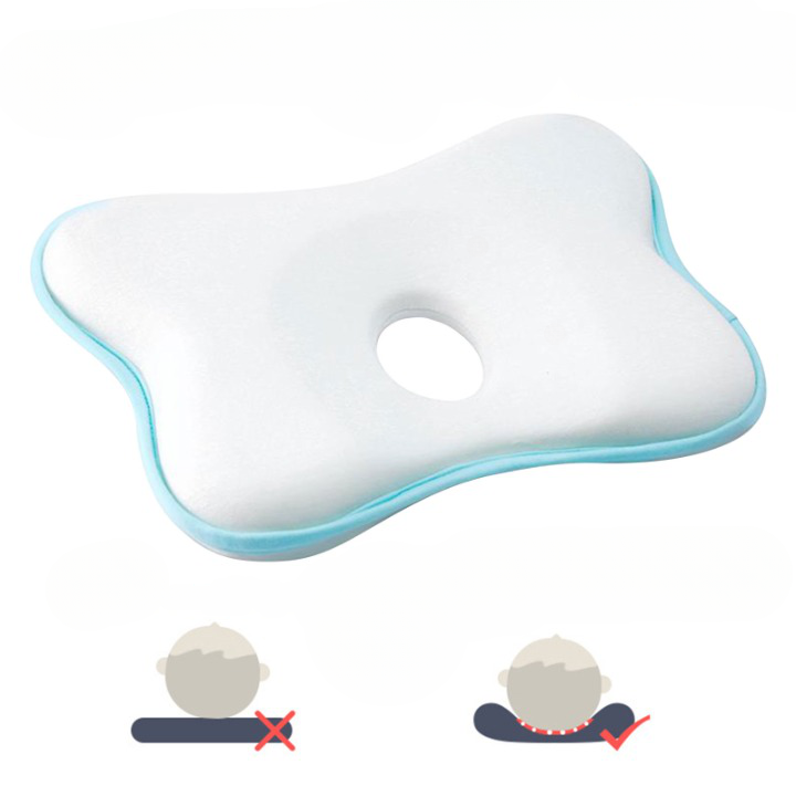 Infant Pillow for Preventing Flat Head Syndrome
