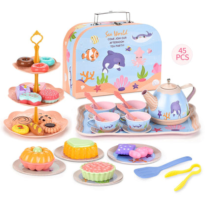 Tea toy set for girls