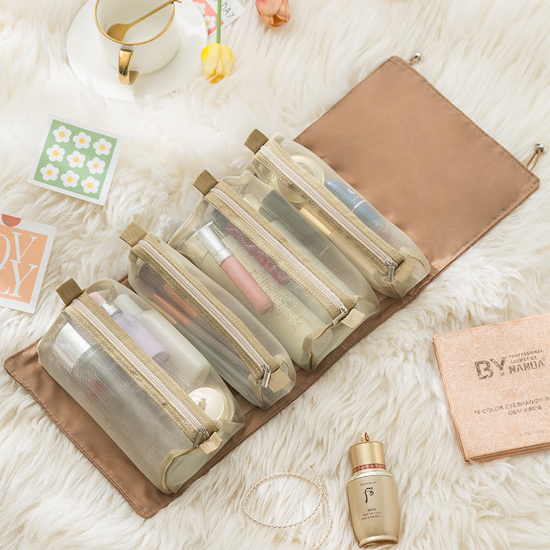 Portable makeup bag with detachable handles - New collection